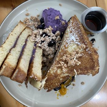 Toast Kitchen & Bakery - Ube french toast - Breakfast & Brunch Near Me - Tustin, California Toast Kitchen & Bakery - Ube french toast - Breakfast & Brunch Near Me - Tustin, California