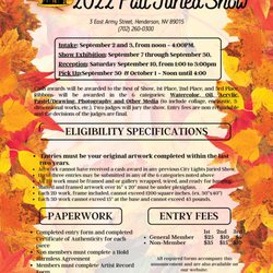 City Lights Art Gallery - Fall Juried Art Show.  Art Intake 09/02 and 09/03 from 12 to 4 pm.  Reception Saturday 09/10 from 1 to 3 pm.  citylightsartgallery.com