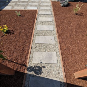 Casimiro Landscaping Services - Path with pavers and gravel. - Landscaping Near Me - Richmond, California Casimiro Landscaping Services - Path with pavers and gravel. - Landscaping Near Me - Richmond, California