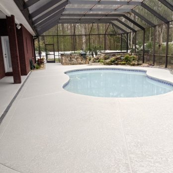 Best Coatings - A new coating on this pool and patio opens this area up nicely. - Masonry/Concrete Near Me - Jacksonville, Florida Best Coatings - A new coating on this pool and patio opens this area up nicely. - Masonry/Concrete Near Me - Jacksonville, Florida
