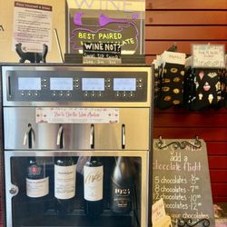 The Chocolate Therapist - Wine dispenser