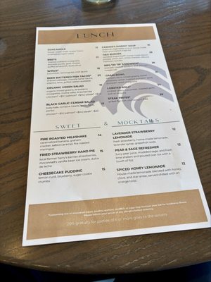 Menu photo 3 Ox & Ocean Oxnard, CA