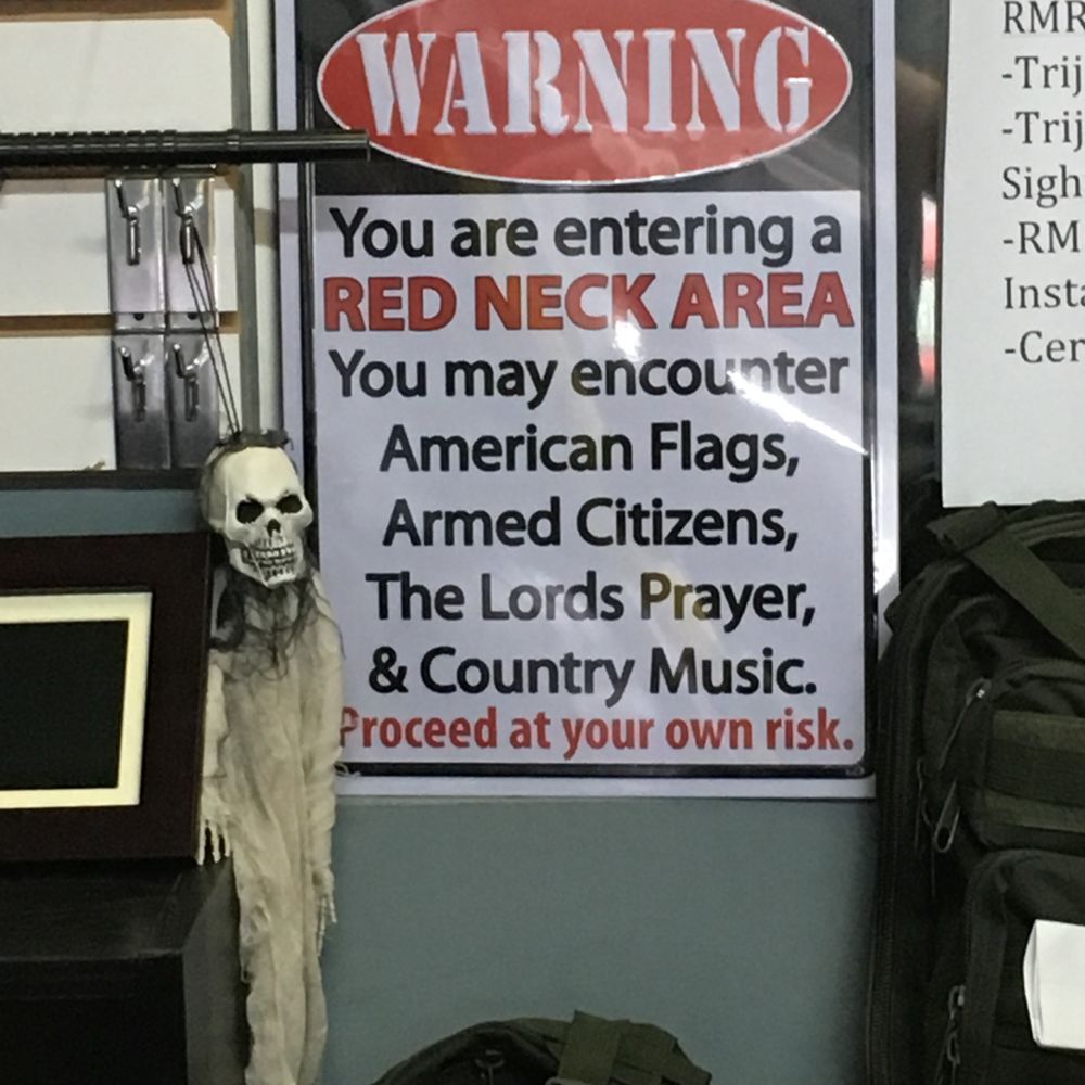 Sounds about right... if you want improvised, red neck gunsmithing services this is your place. Sounds about right... if you want improvised, red neck gunsmithing services this is your place.