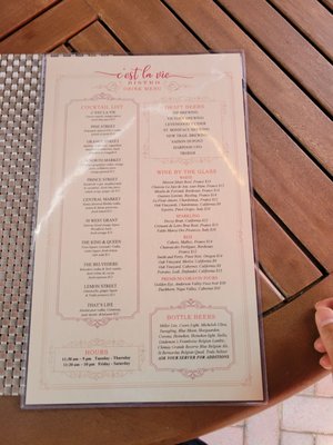 Menu photo 4 C’est La Vie Bistro Lancaster, PA