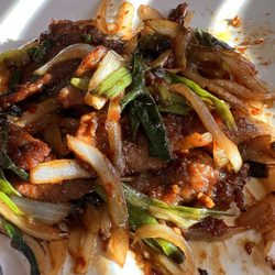 Chin Chin Oriental Restaurant - Mongolian beef