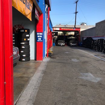 EZ Tire Stop - Work area - Tires Near Me - Alhambra, California EZ Tire Stop - Work area - Tires Near Me - Alhambra, California