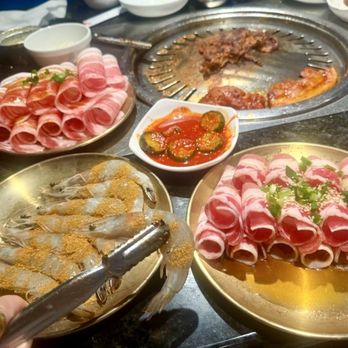 Burning X Korean BBQ - They have Buffet Menu prices of $21.99 , $29.99 , $38.99 . No matter what u get, u still have access to their self serve buffet - Korean Near Me - Tustin, California Burning X Korean BBQ - They have Buffet Menu prices of $21.99 , $29.99 , $38.99 . No matter what u get, u still have access to their self serve buffet - Korean Near Me - Tustin, California