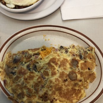 Big Rock Cafe - Truckers omelet minus green peppers - Breakfast & Brunch Near Me - Big Rock, Illinois Big Rock Cafe - Truckers omelet minus green peppers - Breakfast & Brunch Near Me - Big Rock, Illinois