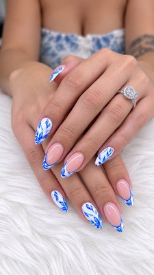 Manicures & Nail Enhancements - Welcome to our Nail Portfolio — a collection of beautiful sets created by the talented nail artists at Venetian Nail Spa Modesto.
From timeless French tips and elegant neutrals to intricate nail art, Gel-X, acrylic, builder gel, chrome, cat-eye, and custom designs, every set showcases our passion for creativity, quality, and attention to detail.
Browse our work for inspiration and find the perfect look for your next appointment. Have something specific in mind? Bring us your inspiration and let our artists create a look that's uniquely yours.
Venetian Nail Spa Modesto, CA
Luxury nails. Beautiful details. Made for you. Manicures & Nail Enhancements - Welcome to our Nail Portfolio — a collection of beautiful sets created by the talented nail artists at Venetian Nail Spa Modesto.
From timeless French tips and elegant neutrals to intricate nail art, Gel-X, acrylic, builder gel, chrome, cat-eye, and custom designs, every set showcases our passion for creativity, quality, and attention to detail.
Browse our work for inspiration and find the perfect look for your next appointment. Have something specific in mind? Bring us your inspiration and let our artists create a look that's uniquely yours.
Venetian Nail Spa Modesto, CA
Luxury nails. Beautiful details. Made for you.