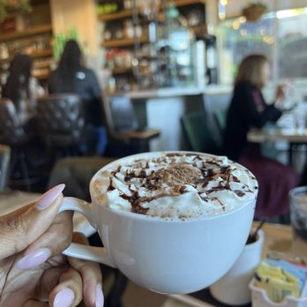 Easy Like Sunday - Hot chocolate with whip cream (the whip is extra $) - Breakfast & Brunch Near Me - Charlotte, North Carolina Easy Like Sunday - Hot chocolate with whip cream (the whip is extra $) - Breakfast & Brunch Near Me - Charlotte, North Carolina