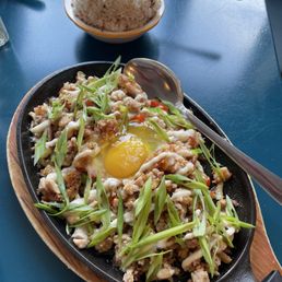 Sisig (Large) with Garlic Rice. Sisig (Large) with Garlic Rice.