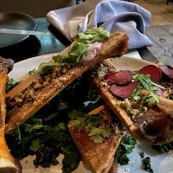 Comedor - Bone marrow tacos. You scoop out hte bone marrow and they give you tortillas to put it together - Mexican Near Me - Austin, Texas Comedor - Bone marrow tacos. You scoop out hte bone marrow and they give you tortillas to put it together - Mexican Near Me - Austin, Texas
