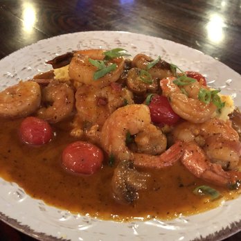 The Fat Pelican - Shrimp and Polenta! Word traveler foodie and have to say one of the best meals I have ever had! - Southern Near Me - Monroe, Louisiana