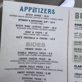 Zinburger - New American Near Me - Scottsdale, Arizona