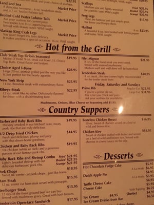 Menu photo 8 Wiederholt's Supper Club Hastings, MN Menu photo 8 Wiederholt's Supper Club Hastings, MN
