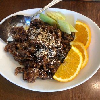 My Burma - Sesame Beef - Burmese Near Me - Davis, California