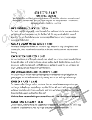 Menu photo 5 OTB Bicycle Café Pittsburgh, PA Menu photo 5 OTB Bicycle Café Pittsburgh, PA