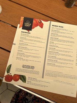 Menu photo 5 Tupelo Honey Southern Kitchen & Bar Asheville, NC