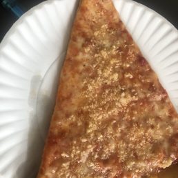 a slice of cheese pizza a slice of cheese pizza