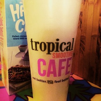 Tropical Smoothie Cafe - Huuugggge size for their smoothies! Over 24 ounces - Juice Bars & Smoothies Near Me - Alexandria, Virginia Tropical Smoothie Cafe - Huuugggge size for their smoothies! Over 24 ounces - Juice Bars & Smoothies Near Me - Alexandria, Virginia