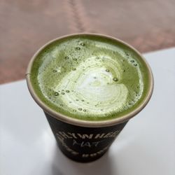 Flywheel Coffee Roasters - Matcha latte - good!