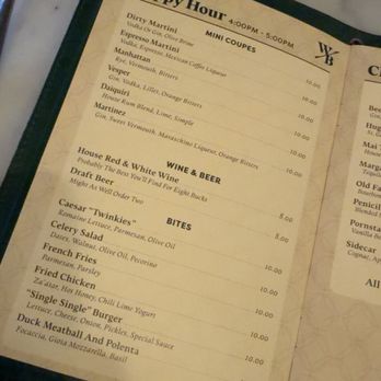 The Whaling Bar - Happy hour menu - Cocktail Bars Near Me - La Jolla, California The Whaling Bar - Happy hour menu - Cocktail Bars Near Me - La Jolla, California
