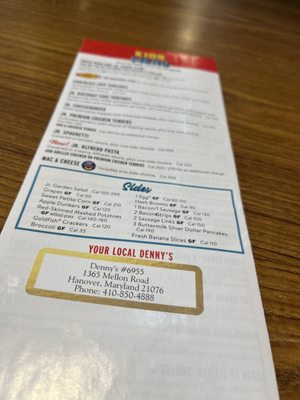 Menu photo 7 Denny's Hanover, MD