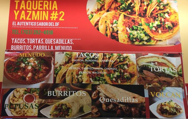 Menu photo 6 Taqueria Yazmin #2 Manassas, VA