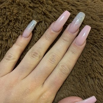 Red Persimmon Nails & Spa - Pink long and sparkle coffin full set by Sally - Nail Salons Near Me - Apple Valley, California Red Persimmon Nails & Spa - Pink long and sparkle coffin full set by Sally - Nail Salons Near Me - Apple Valley, California