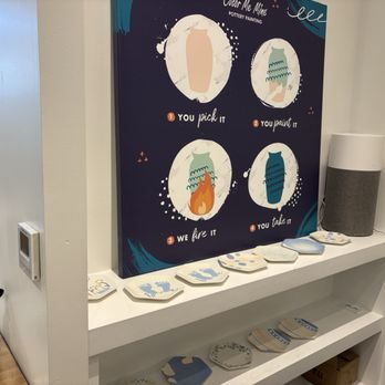Color Me Mine - Process - Paint-Your-Own Pottery Near Me - Palo Alto, California