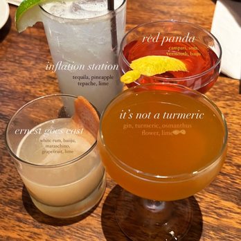 Plenty of Clouds - Drinks (turmeric and Ernest were the best!) - Asian Fusion Near Me - Seattle, Washington Plenty of Clouds - Drinks (turmeric and Ernest were the best!) - Asian Fusion Near Me - Seattle, Washington