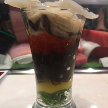 Sushi Murayama - Oyster shooter plus mirugai on top just because I said I love mirugai! - Sushi Bars Near Me - Honolulu, Hawaii Sushi Murayama - Oyster shooter plus mirugai on top just because I said I love mirugai! - Sushi Bars Near Me - Honolulu, Hawaii