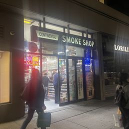 Exterior outside entrance of Continental Smoke Shop - Forest Hills, New York Exterior outside entrance of Continental Smoke Shop - Forest Hills, New York