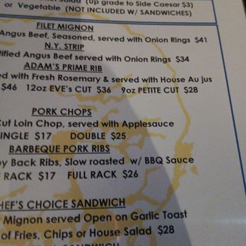 Adam's Rib Restaurant - Menu - American Near Me - Snyder, New York Adam's Rib Restaurant - Menu - American Near Me - Snyder, New York