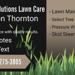 Green Solutions Lawn Care - What I do