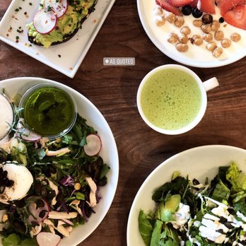 As Quoted - Herb salad, avocado toast, yogurt bowl - New American Near Me - San Francisco, California As Quoted - Herb salad, avocado toast, yogurt bowl - New American Near Me - San Francisco, California