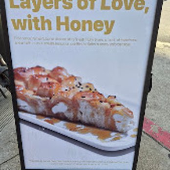 Sana'a Cafe - Honeycomb sign, even better in person! - Desserts Near Me - San Francisco, California Sana'a Cafe - Honeycomb sign, even better in person! - Desserts Near Me - San Francisco, California