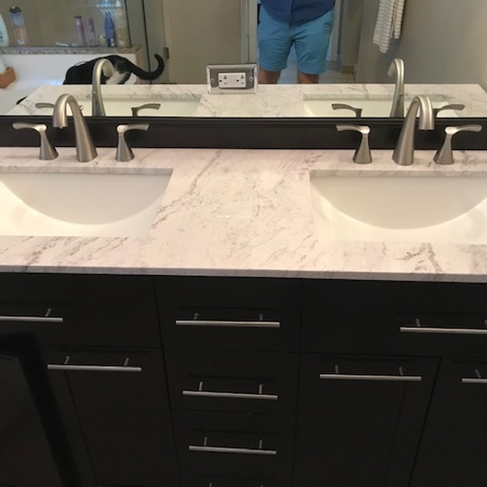 Plumbing Heroes - Broken counter top replaced - Plumbing Near Me - Plantation, Florida Plumbing Heroes - Broken counter top replaced - Plumbing Near Me - Plantation, Florida