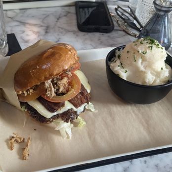 Broken Spirits Distillery - Peppercorn burger - Distilleries Near Me - Long Beach, California Broken Spirits Distillery - Peppercorn burger - Distilleries Near Me - Long Beach, California