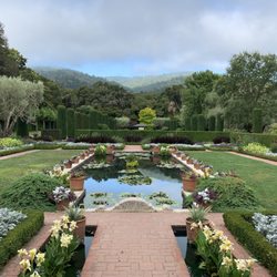 Filoli - Early morning in the Sunken Garden