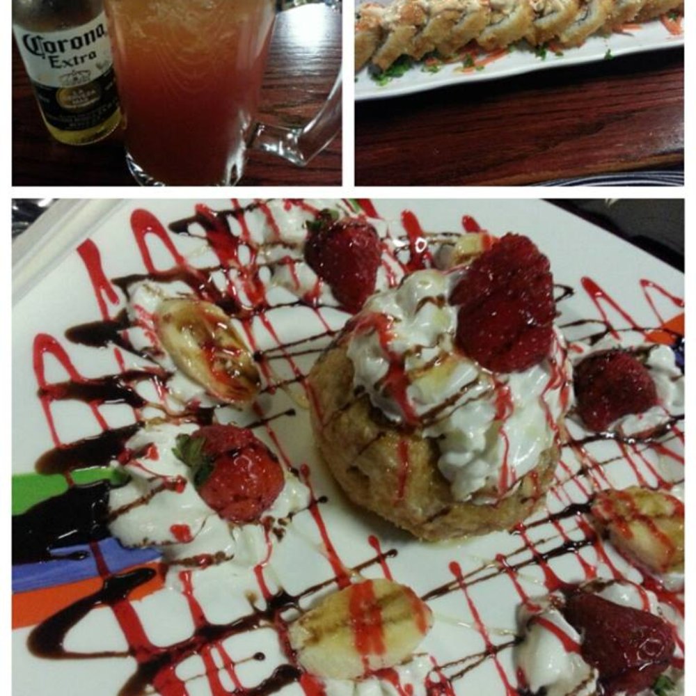 Senor Sushi - Pictured: Corona Michelada, Guamuchilito Roll, Fried Ice Cream - Japanese Near Me - Phoenix, Arizona Senor Sushi - Pictured: Corona Michelada, Guamuchilito Roll, Fried Ice Cream - Japanese Near Me - Phoenix, Arizona