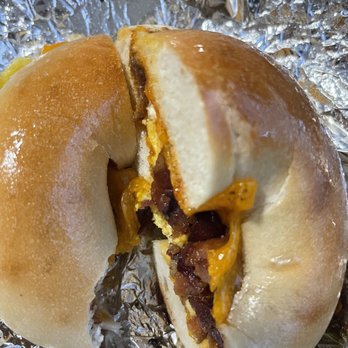 Makeb's - Egg, Bacon and Cheese Sandwich - Bagels Near Me - West Palm Beach, Florida