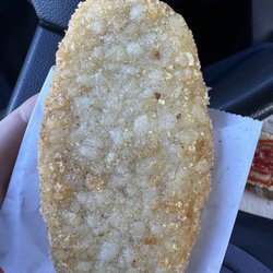 McDonald's - Burnt oil pieces all over like it was covered in cinnamon and pepper