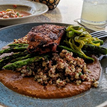 Coasterra - Ancho Chili Roasted Salmon - Mexican Near Me - San Diego, California