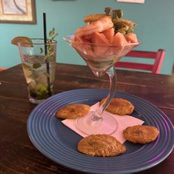 Ceviche Bar - Ceviche with tostones