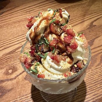 Relish - Ice cream with age balsamic paired watermelon and mint - Breakfast & Brunch Near Me - Houston, Texas