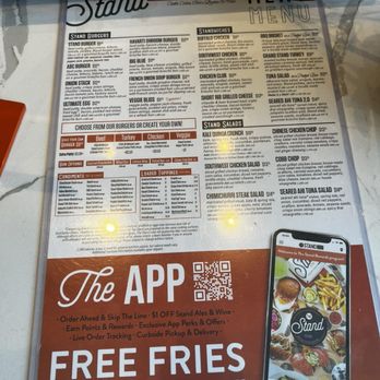 The Stand - American Classics Redefined - New American Near Me - Chino Hills, California