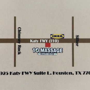 10 Massage - Map - Massage Therapy Near Me - Houston, Texas