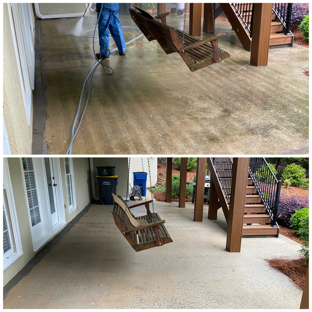 Slide of HS Pressure Washing