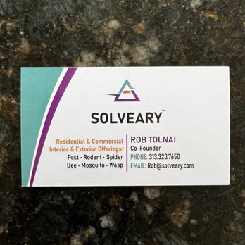 Solveary - Business card - Pest Control Near Me - Fort Myers, Florida Solveary - Business card - Pest Control Near Me - Fort Myers, Florida